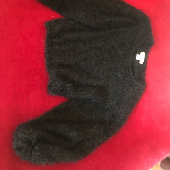 Black Altar’D State Cropped Sweater - Picture 3 of 5